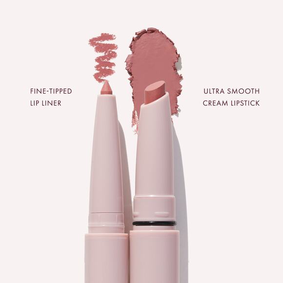 NWT Wander Beauty Women Lipsetter Dual Lipstick & Liner ,bohemian blush-OS - Picture 1 of 3